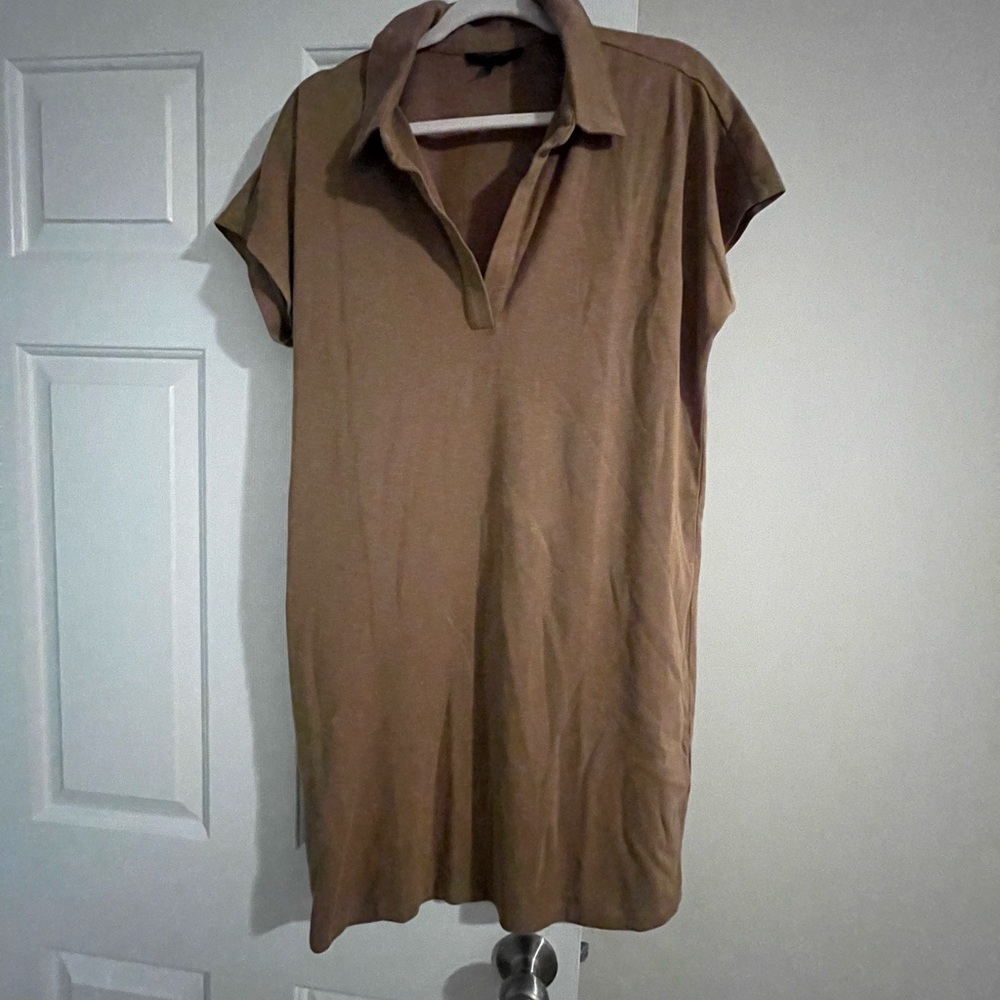 Women’s dark khaki banana republic dress size M
